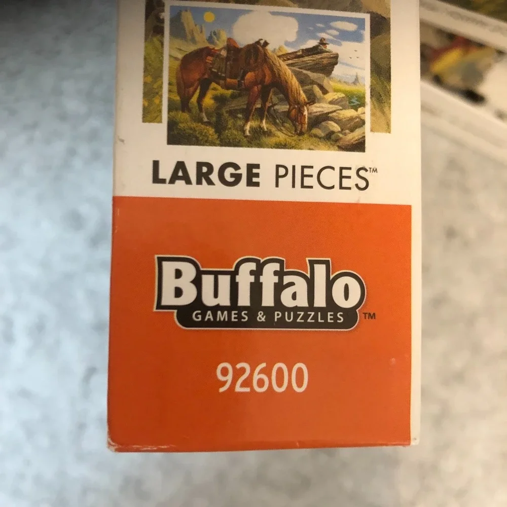 Charles Wysocki Thinking About Amanda 300 Piece Puzzle Buffalo Games COMPLETE